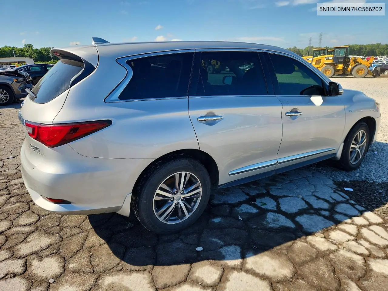 2019 Infiniti Qx60 Pure VIN: 5N1DL0MN7KC566202 Lot: 61203196