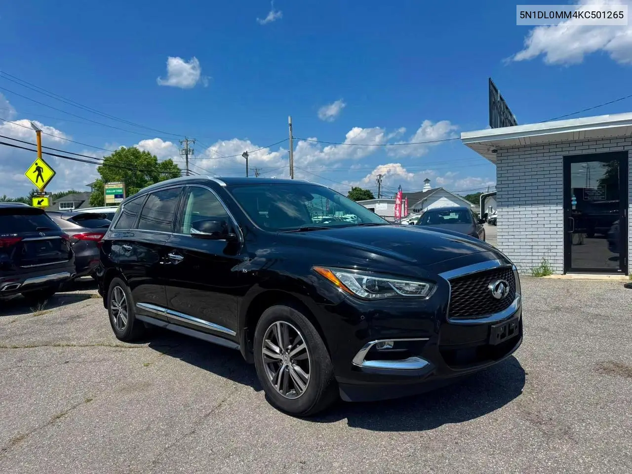 2019 Infiniti Qx60 Luxe VIN: 5N1DL0MM4KC501265 Lot: 61214276