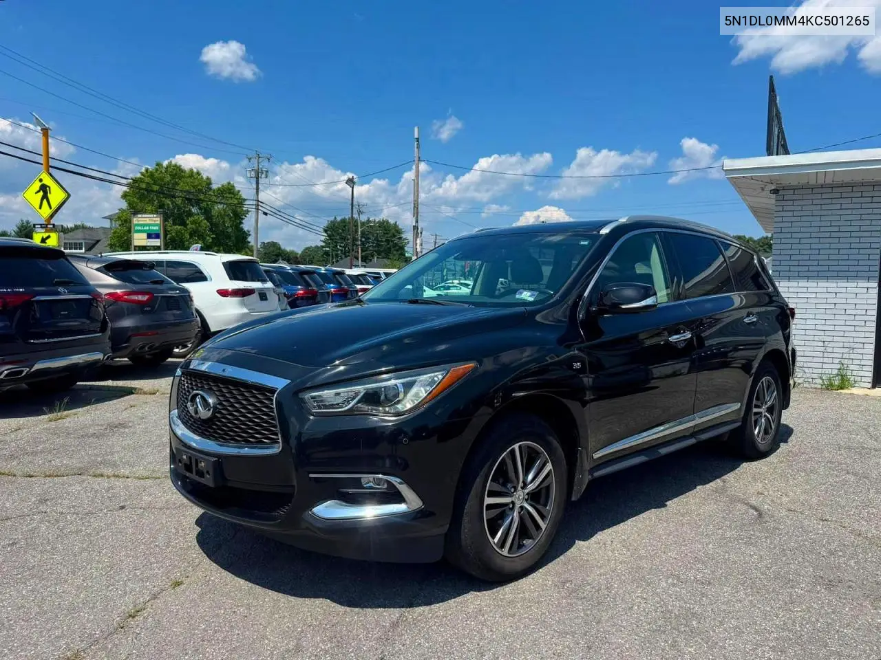 2019 Infiniti Qx60 Luxe VIN: 5N1DL0MM4KC501265 Lot: 61214276