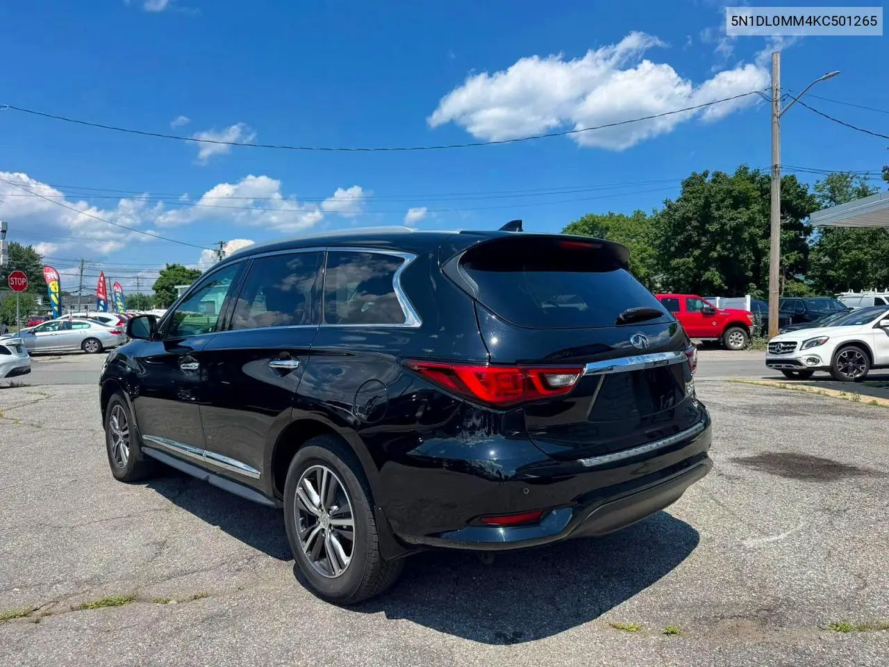 2019 Infiniti Qx60 Luxe VIN: 5N1DL0MM4KC501265 Lot: 61214276