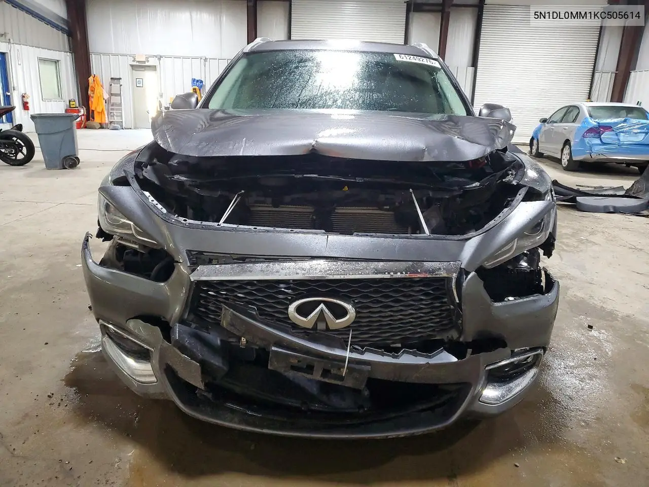 2019 Infiniti Qx60 Pure VIN: 5N1DL0MM1KC505614 Lot: 61249276
