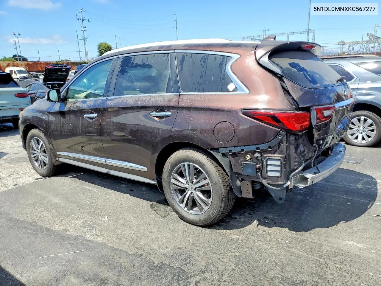 2019 Infiniti Qx60 Luxe VIN: 5N1DL0MNXKC567277 Lot: 61733966