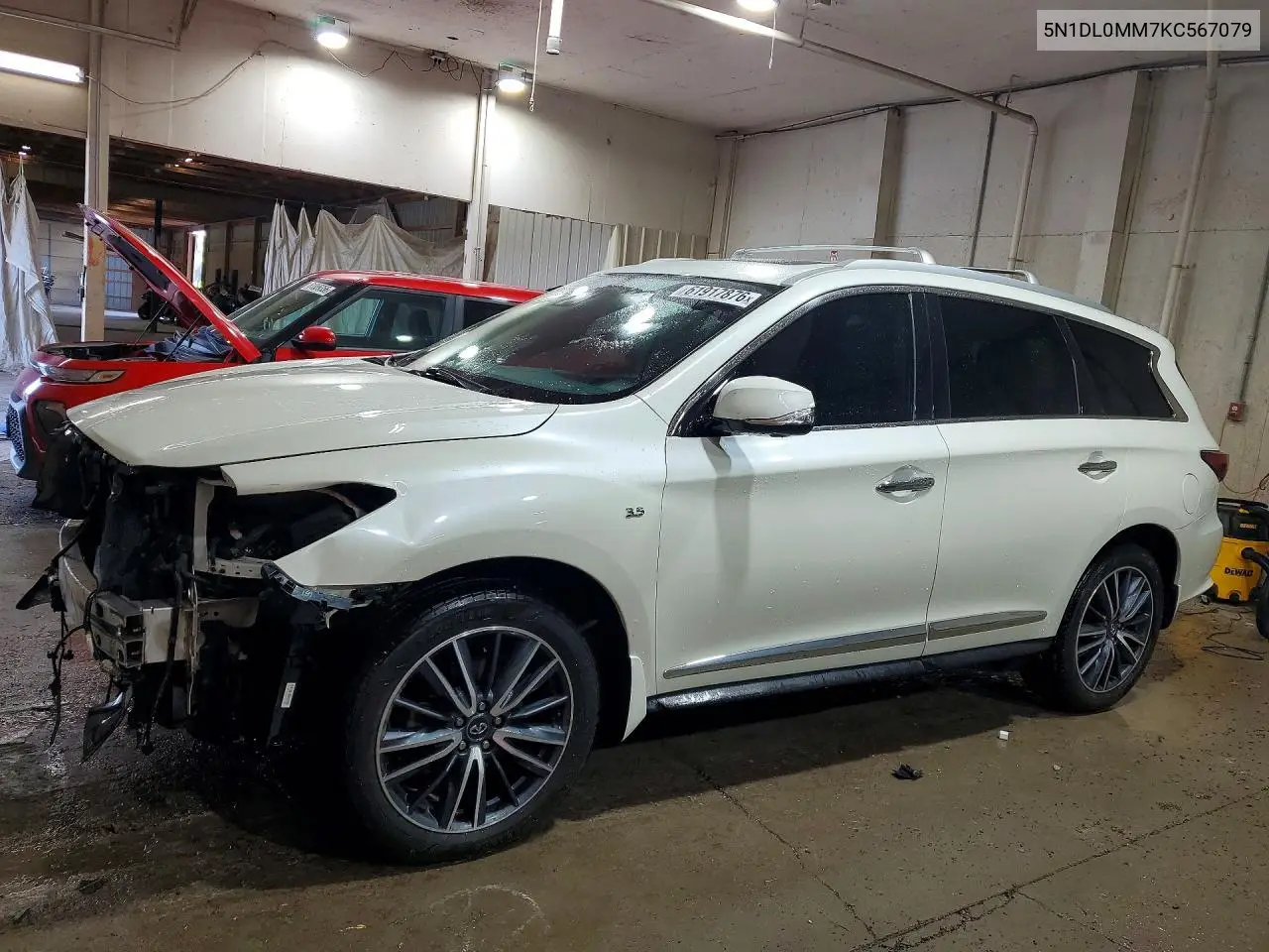 2019 Infiniti Qx60 Luxe VIN: 5N1DL0MM7KC567079 Lot: 61917876