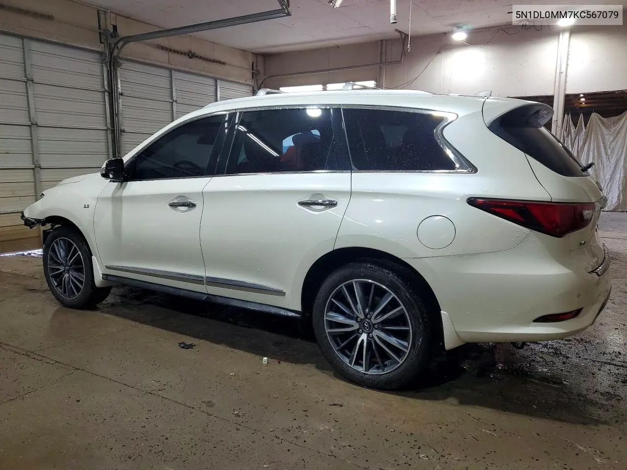 2019 Infiniti Qx60 Luxe VIN: 5N1DL0MM7KC567079 Lot: 61917876