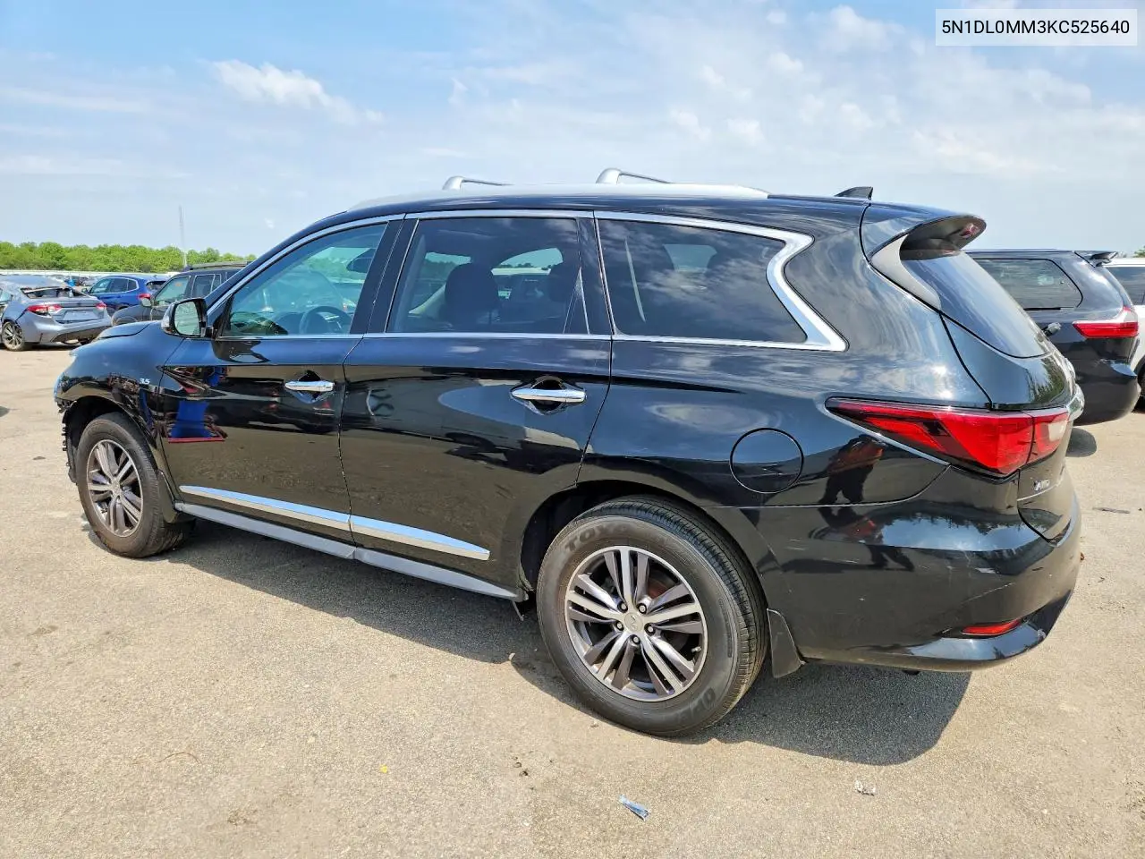 2019 Infiniti Qx60 Pure VIN: 5N1DL0MM3KC525640 Lot: 85619875