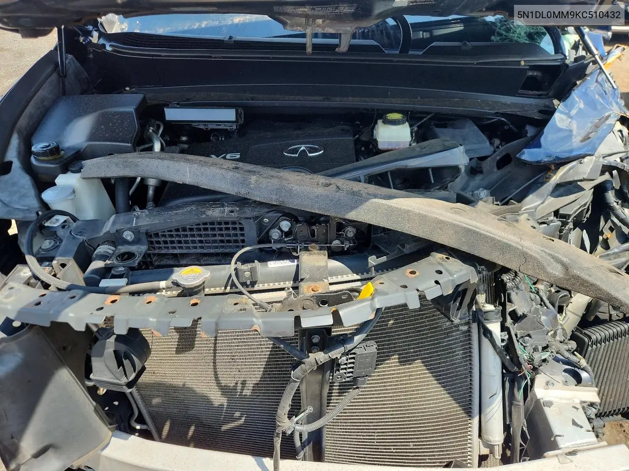 2019 Infiniti Qx60 Luxe VIN: 5N1DL0MM9KC510432 Lot: 85970115