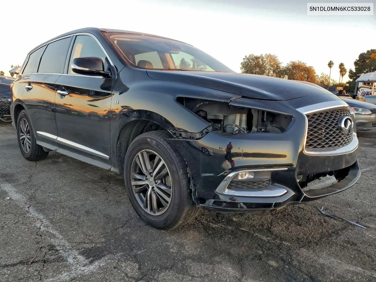 5N1DL0MN6KC533028 2019 Infiniti Qx60 Luxe