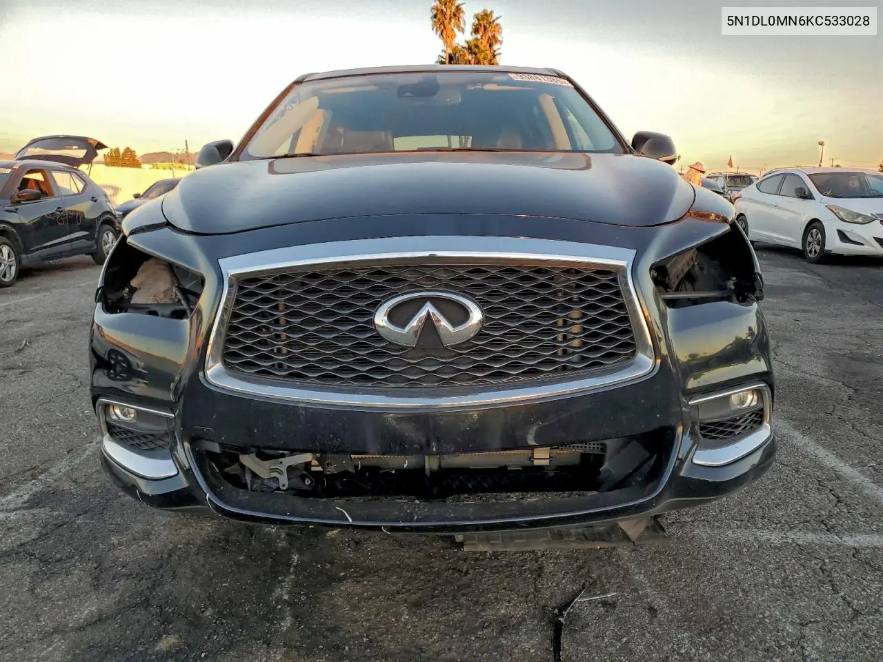 5N1DL0MN6KC533028 2019 Infiniti Qx60 Luxe