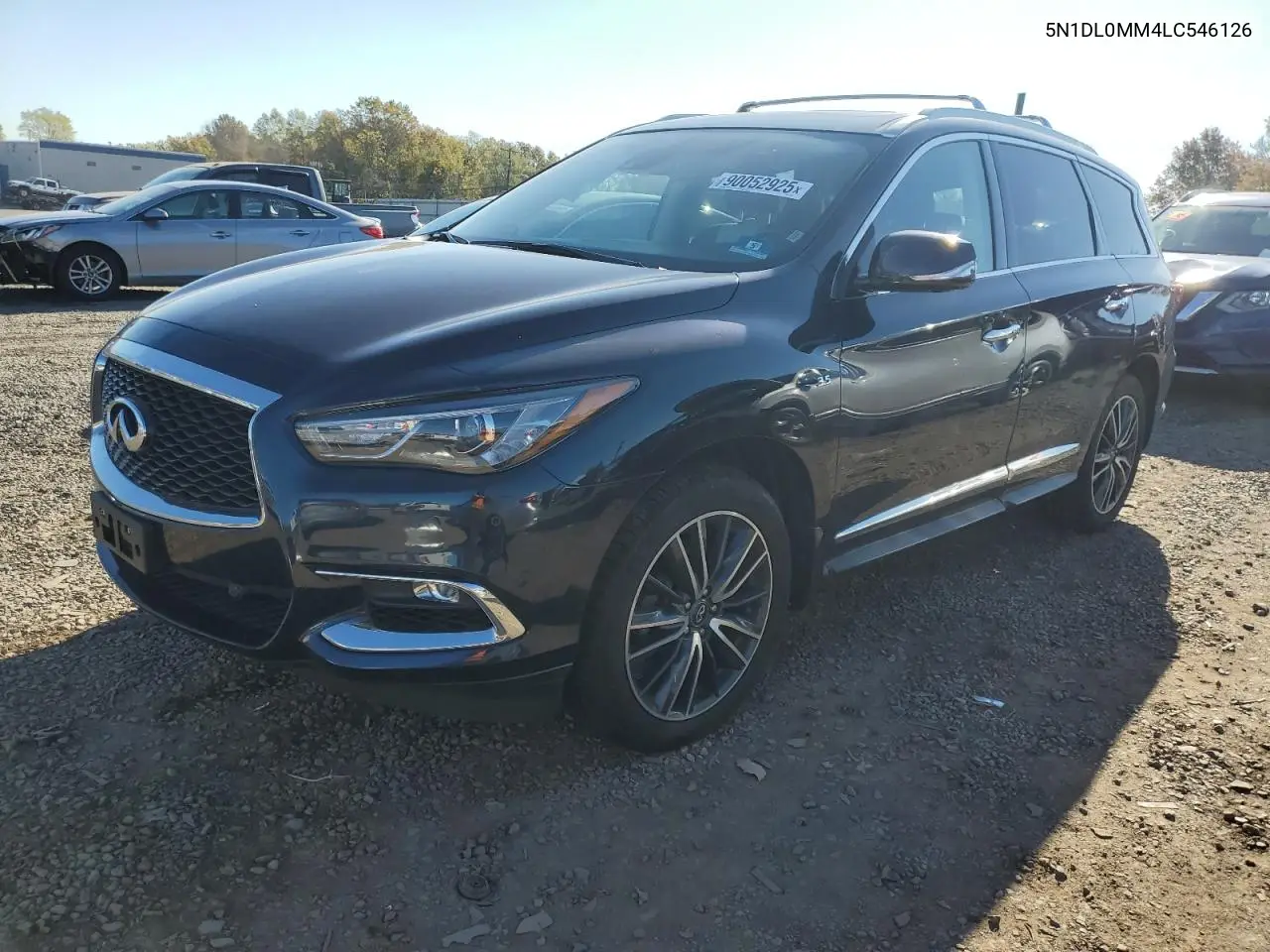 5N1DL0MM4LC546126 2020 Infiniti Qx60 Luxe