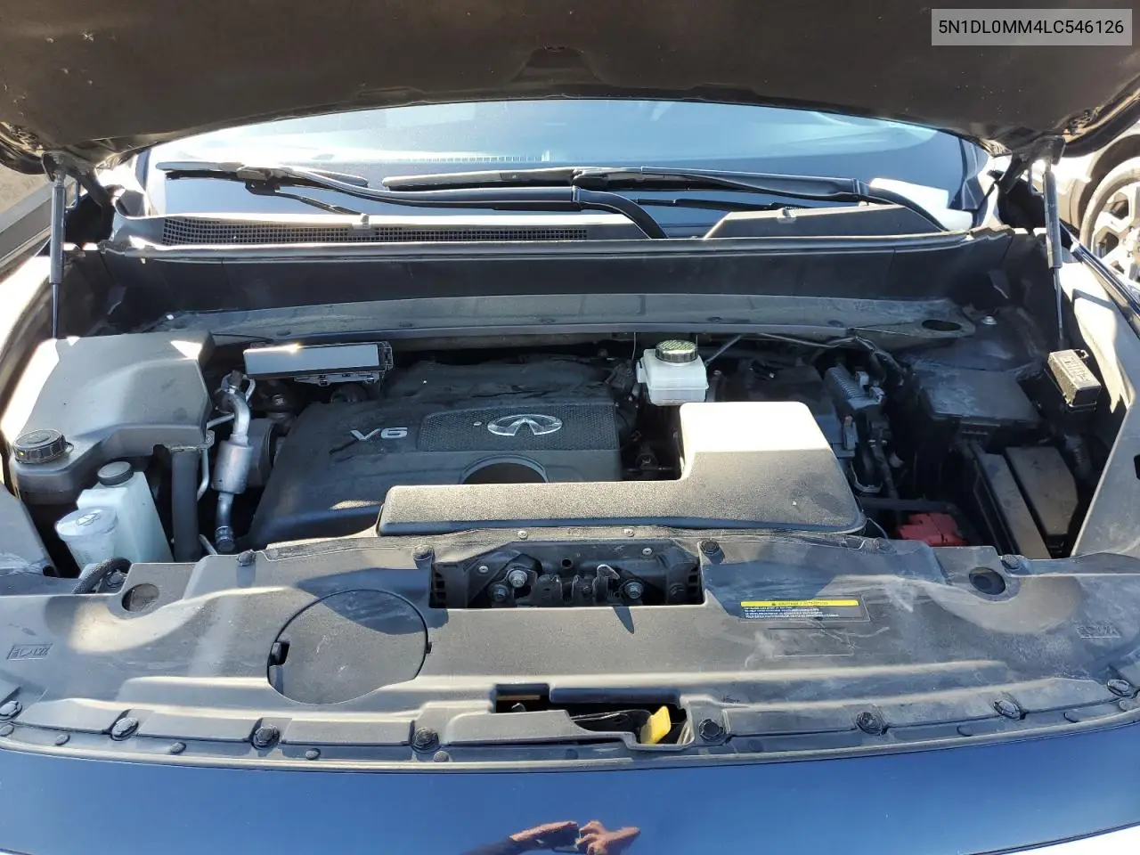 5N1DL0MM4LC546126 2020 Infiniti Qx60 Luxe