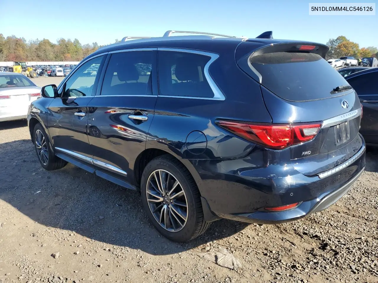 5N1DL0MM4LC546126 2020 Infiniti Qx60 Luxe