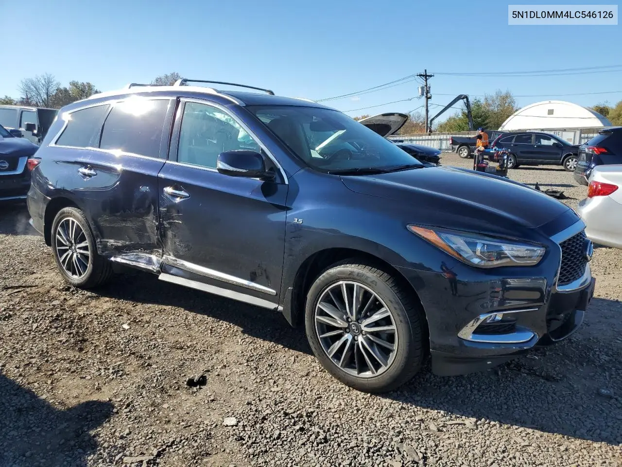 5N1DL0MM4LC546126 2020 Infiniti Qx60 Luxe