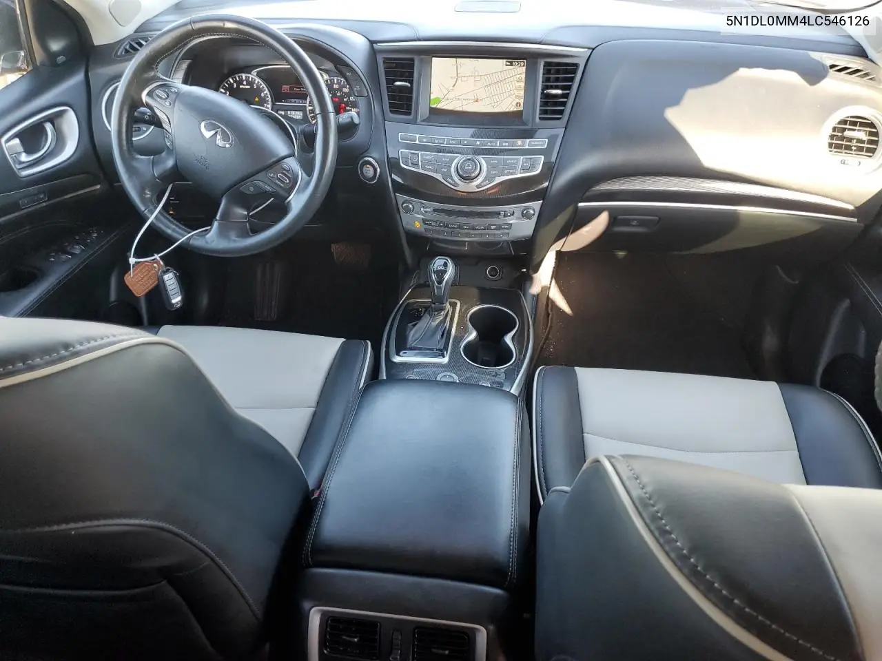 5N1DL0MM4LC546126 2020 Infiniti Qx60 Luxe