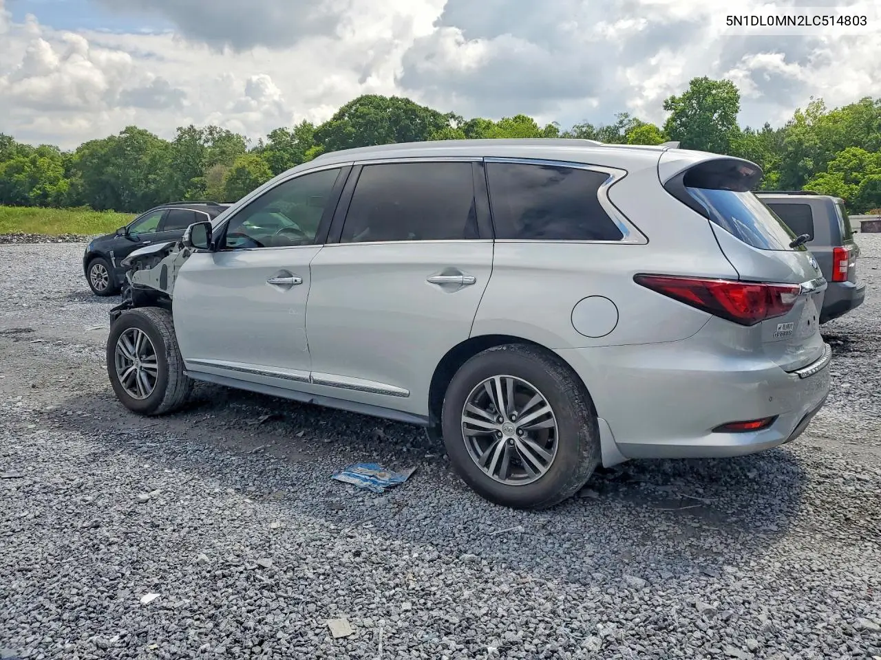 2020 Infiniti Qx60 Luxe VIN: 5N1DL0MN2LC514803 Lot: 56874046