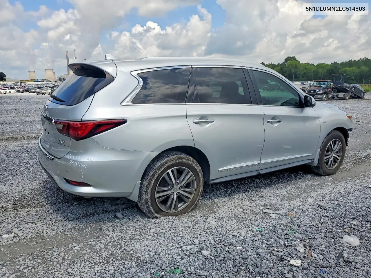 2020 Infiniti Qx60 Luxe VIN: 5N1DL0MN2LC514803 Lot: 56874046