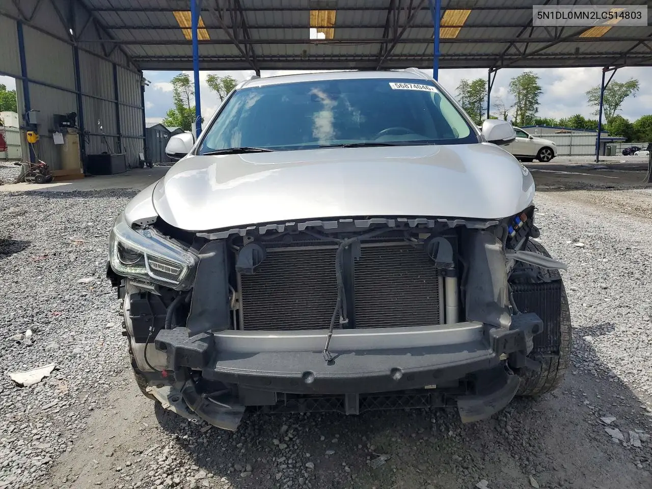 2020 Infiniti Qx60 Luxe VIN: 5N1DL0MN2LC514803 Lot: 56874046
