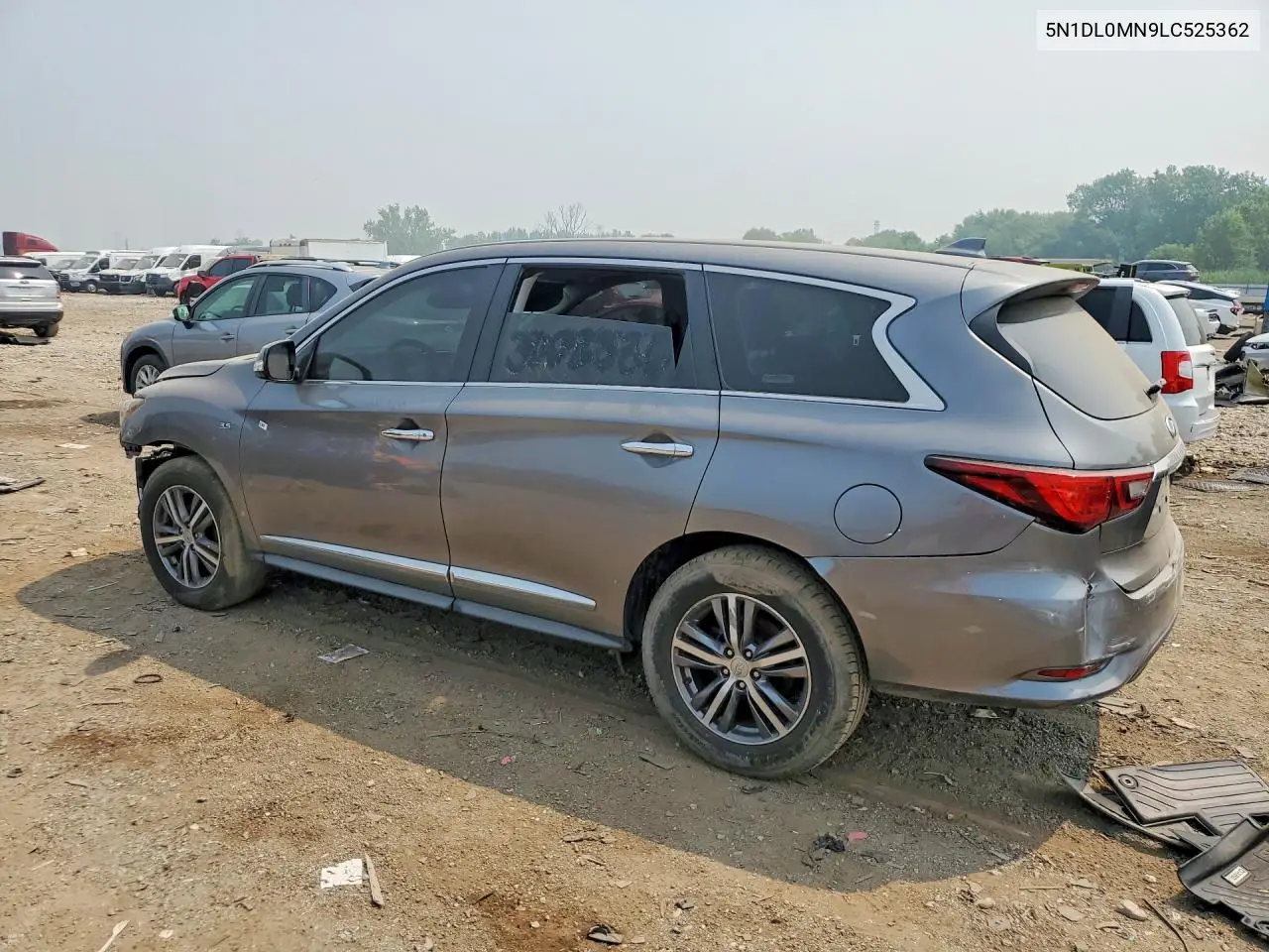 2020 Infiniti Qx60 Pure VIN: 5N1DL0MN9LC525362 Lot: 59854076