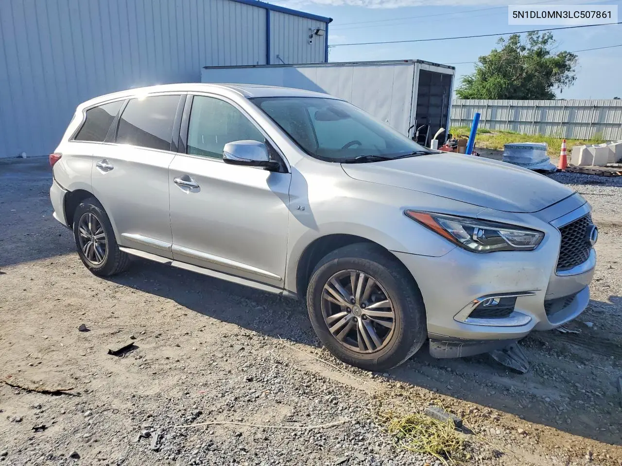 2020 Infiniti Qx60 Pure VIN: 5N1DL0MN3LC507861 Lot: 60084336
