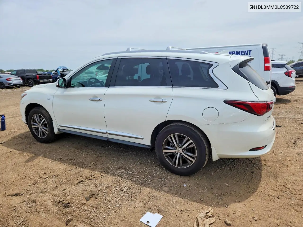 2020 Infiniti Qx60 Pure VIN: 5N1DL0MM0LC509722 Lot: 60462196