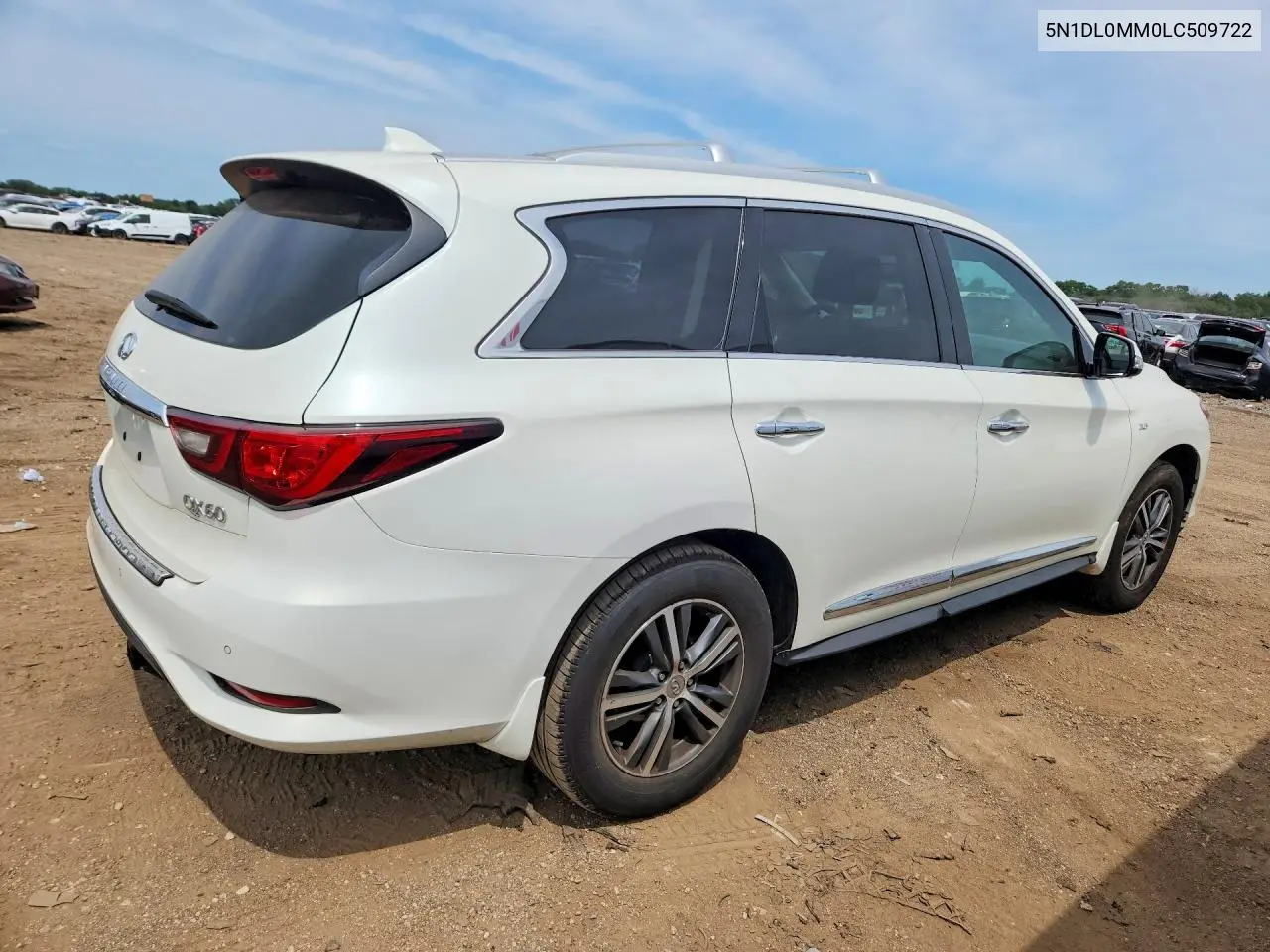 2020 Infiniti Qx60 Pure VIN: 5N1DL0MM0LC509722 Lot: 60462196