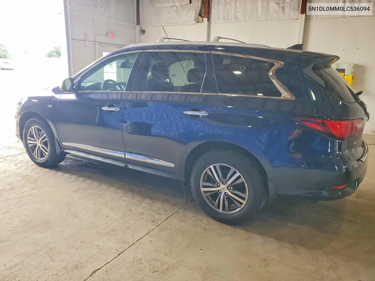 2020 Infiniti Qx60 Luxe VIN: 5N1DL0MM0LC536094 Lot: 60767546