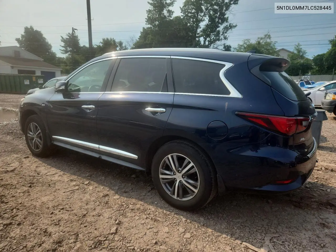 2020 Infiniti Qx60 Luxe VIN: 5N1DL0MM7LC528445 Lot: 60929166