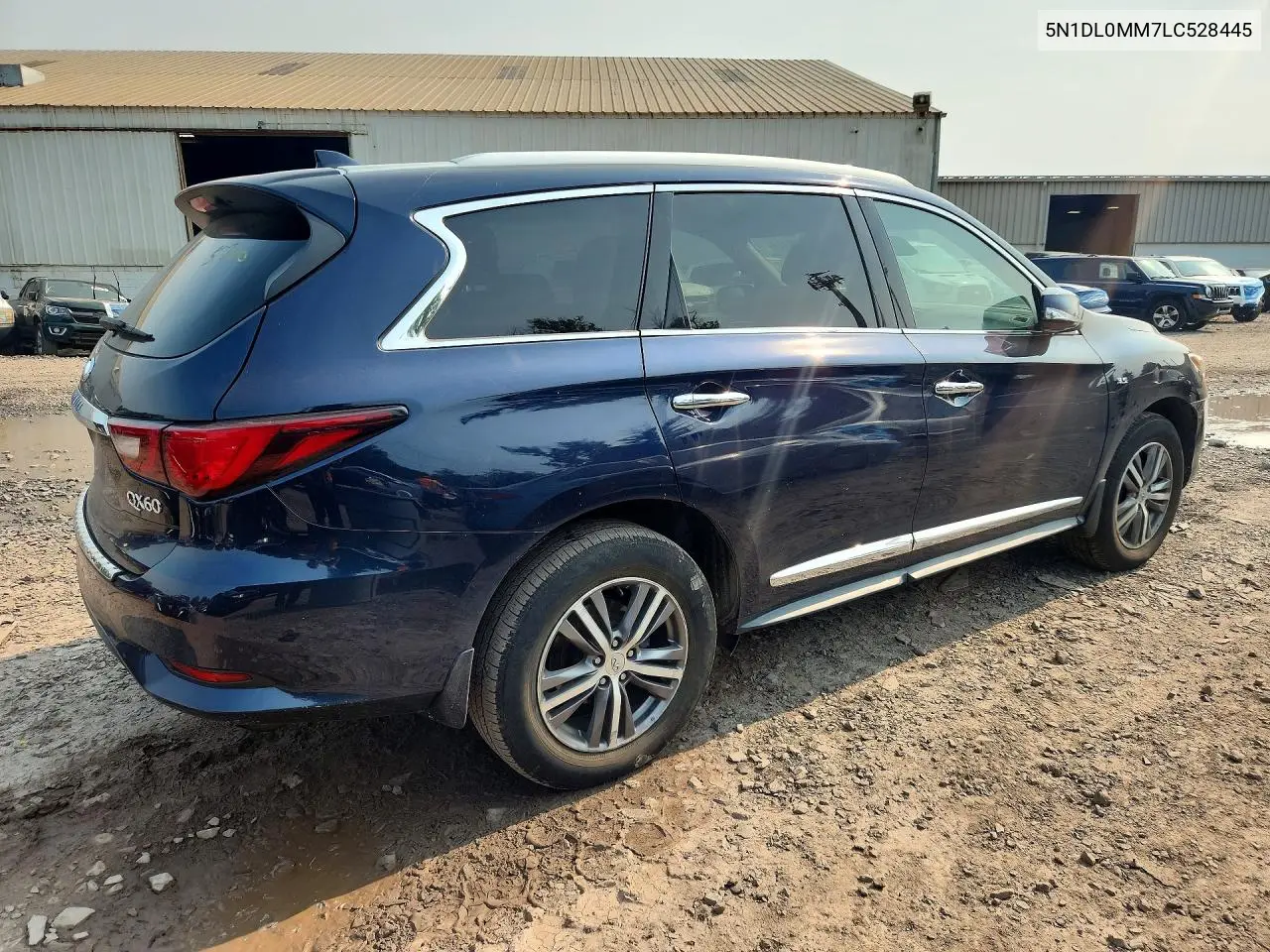 2020 Infiniti Qx60 Luxe VIN: 5N1DL0MM7LC528445 Lot: 60929166