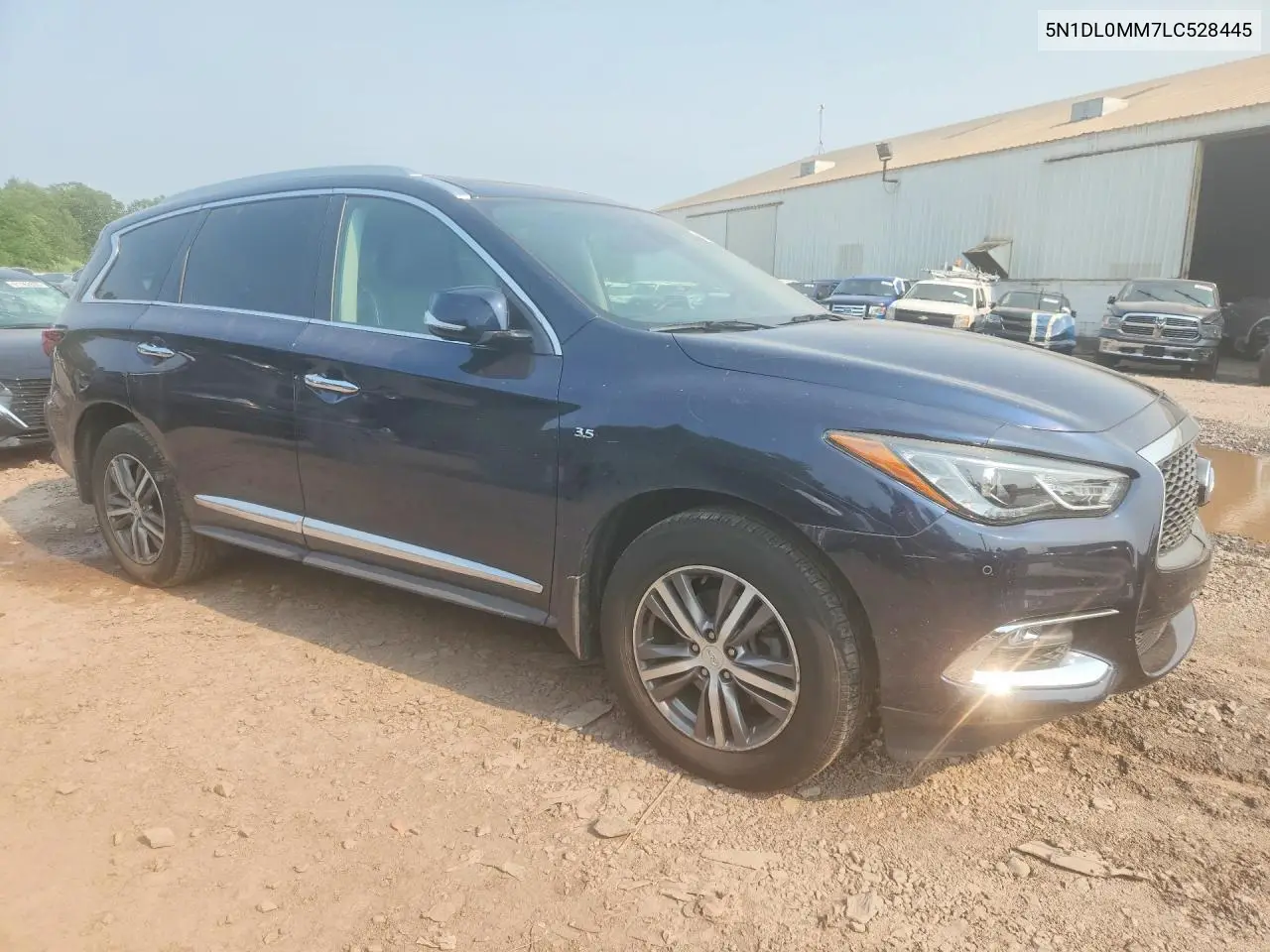 2020 Infiniti Qx60 Luxe VIN: 5N1DL0MM7LC528445 Lot: 60929166