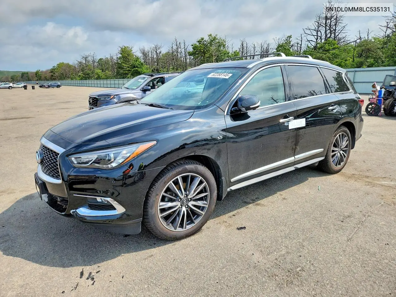2020 Infiniti Qx60 Luxe VIN: 5N1DL0MM8LC535131 Lot: 62288146
