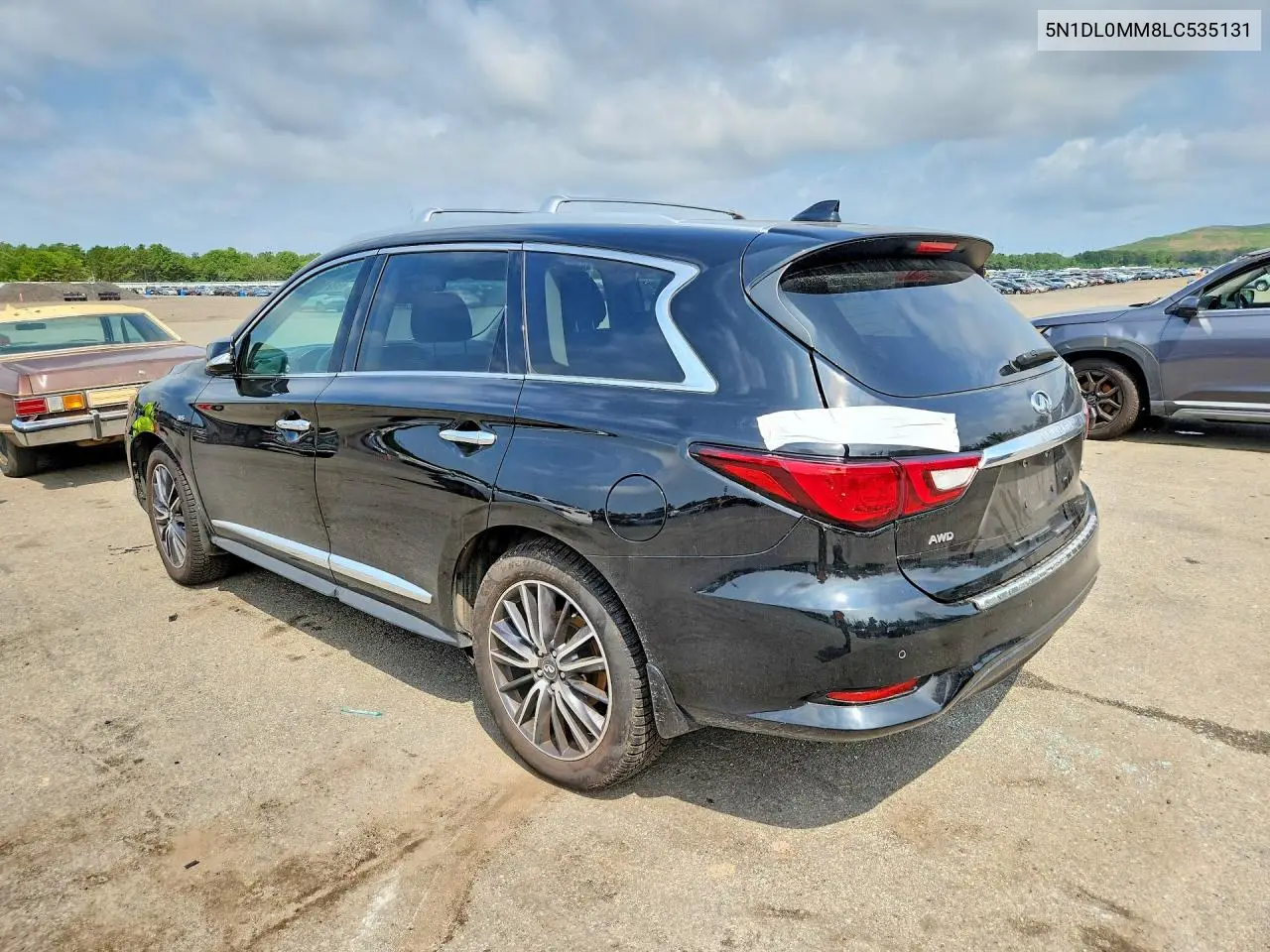 2020 Infiniti Qx60 Luxe VIN: 5N1DL0MM8LC535131 Lot: 62288146