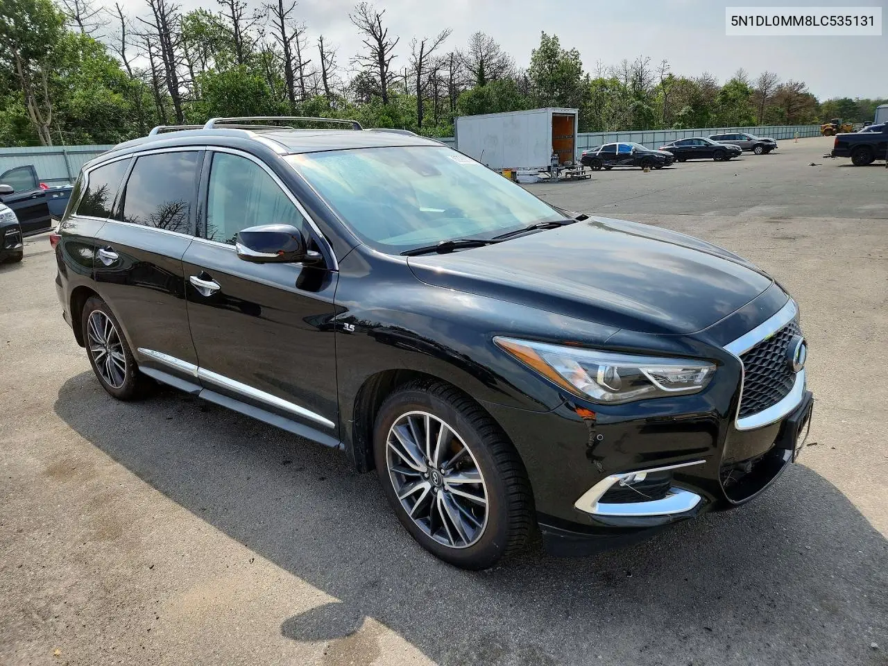 2020 Infiniti Qx60 Luxe VIN: 5N1DL0MM8LC535131 Lot: 62288146