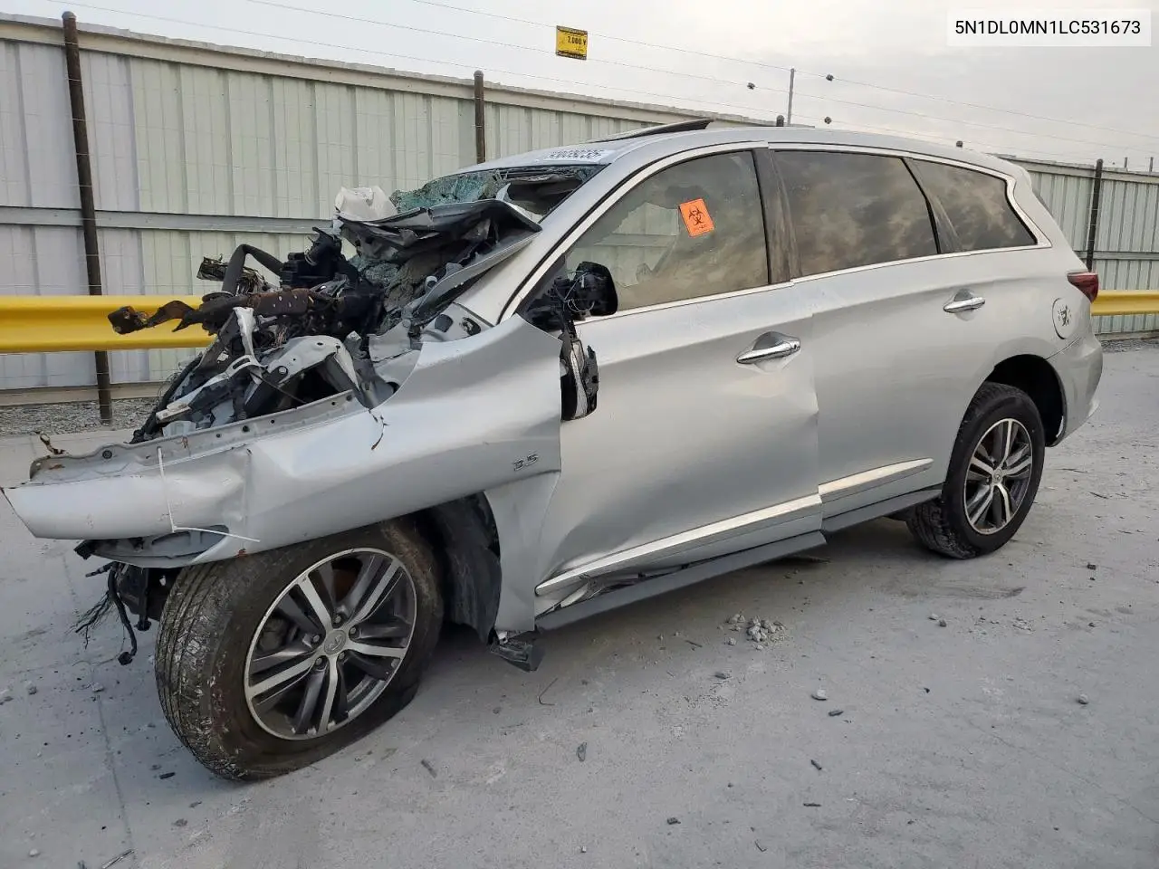 5N1DL0MN1LC531673 2020 Infiniti Qx60 Luxe