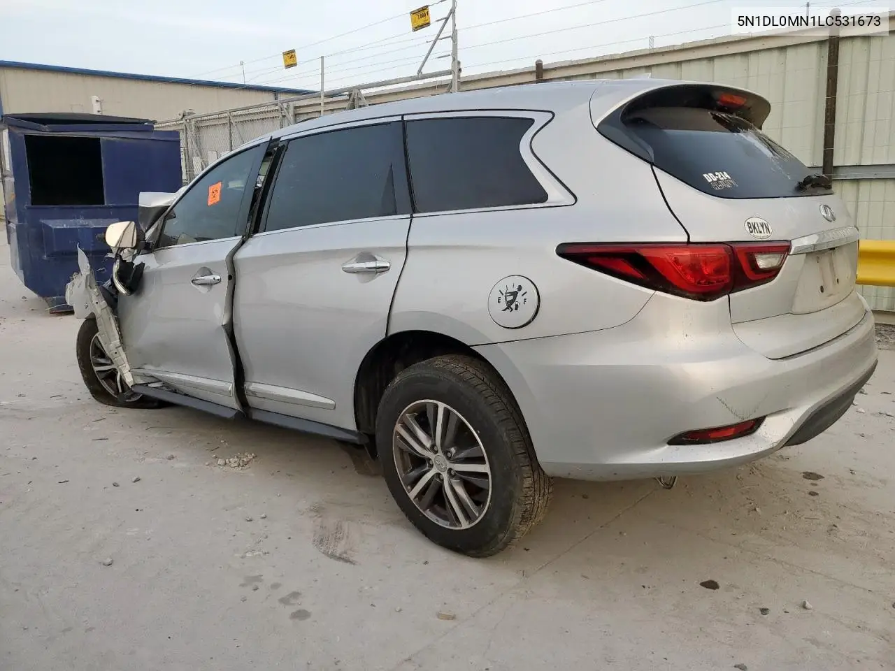 5N1DL0MN1LC531673 2020 Infiniti Qx60 Luxe