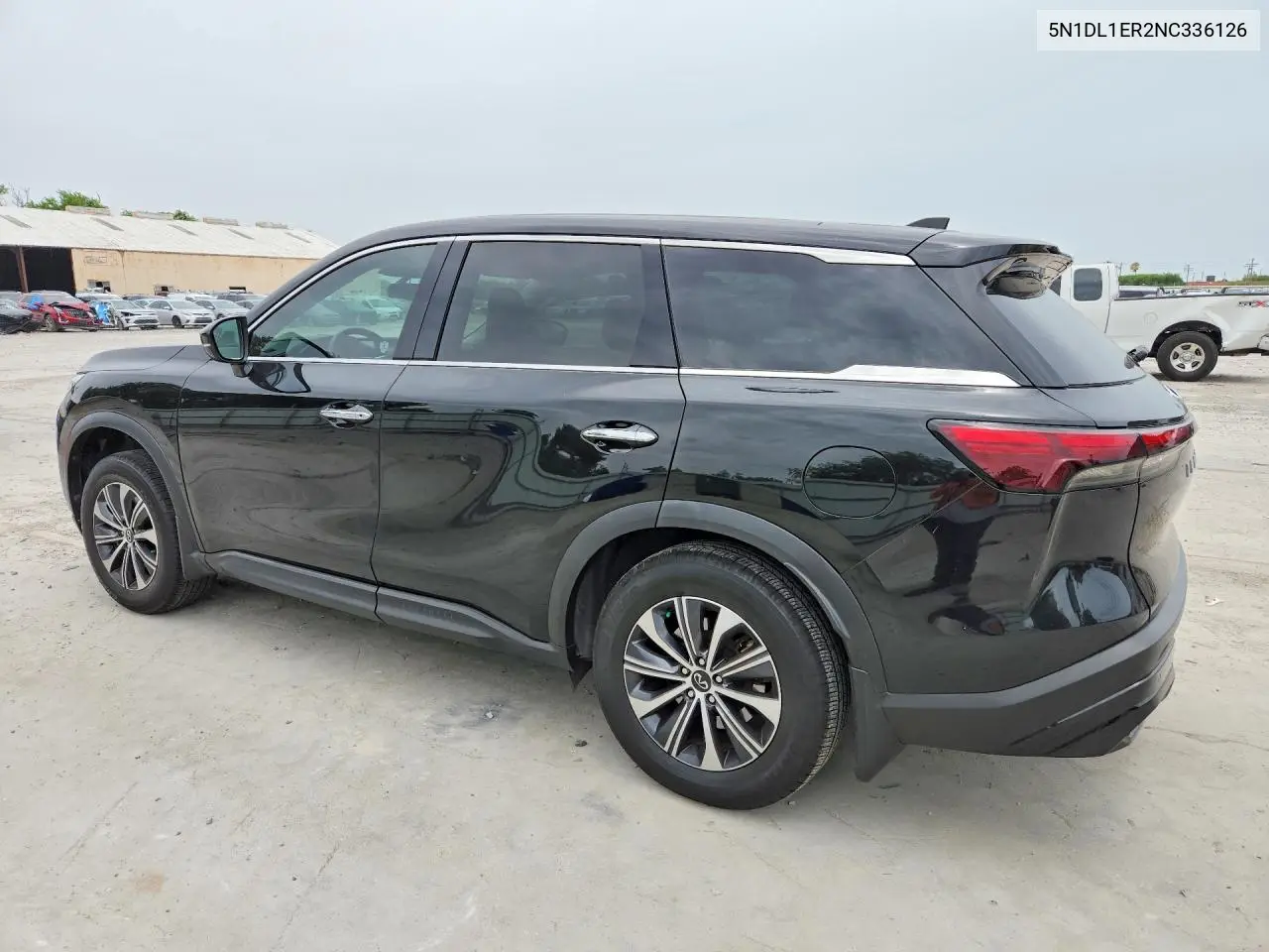 2022 Infiniti Qx60 Pure VIN: 5N1DL1ER2NC336126 Lot: 61198696