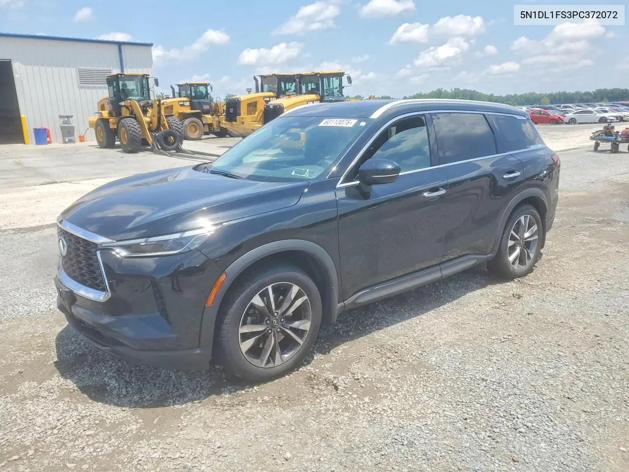 2023 Infiniti Qx60 Luxe VIN: 5N1DL1FS3PC372072 Lot: 60113076