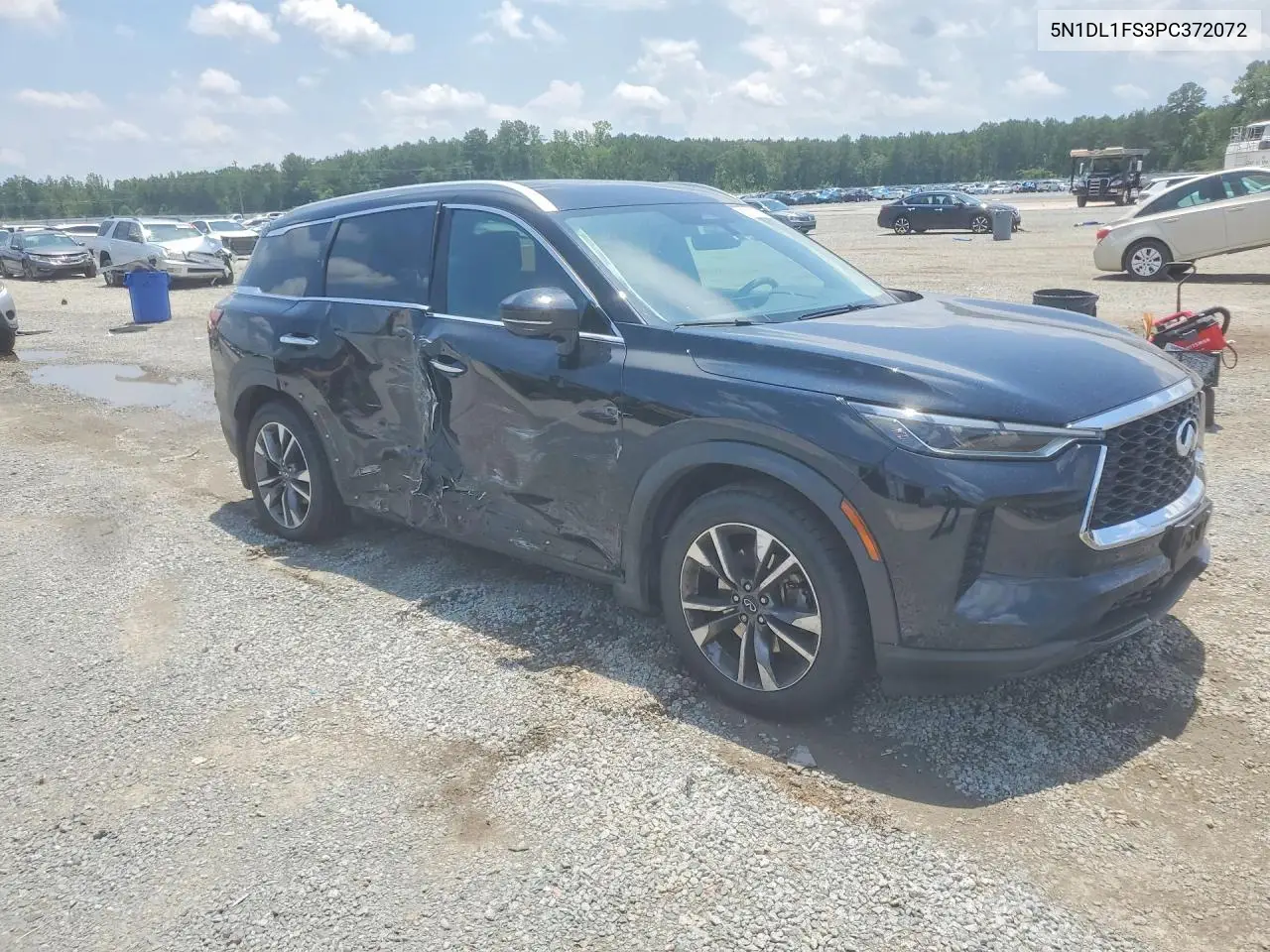 2023 Infiniti Qx60 Luxe VIN: 5N1DL1FS3PC372072 Lot: 60113076