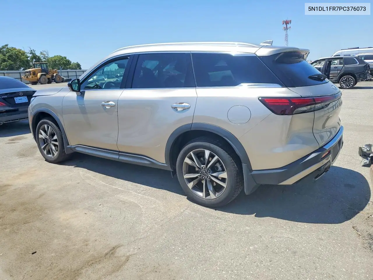 2023 Infiniti Qx60 Luxe VIN: 5N1DL1FR7PC376073 Lot: 60583636
