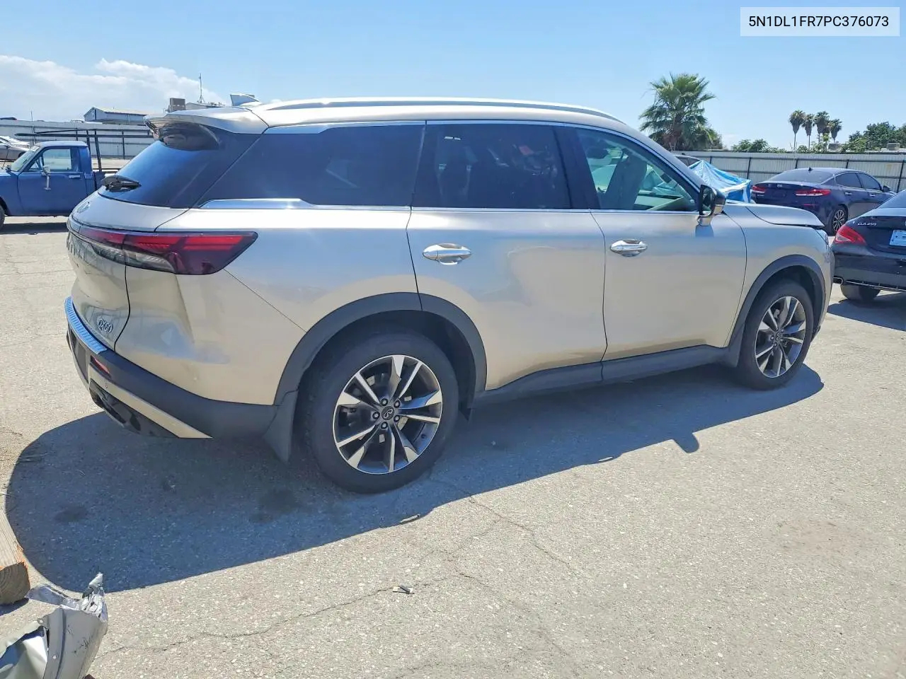 2023 Infiniti Qx60 Luxe VIN: 5N1DL1FR7PC376073 Lot: 60583636