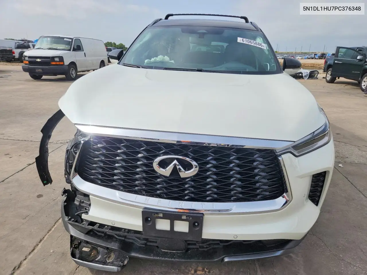 2023 Infiniti Qx60 Autograph VIN: 5N1DL1HU7PC376348 Lot: 61065886