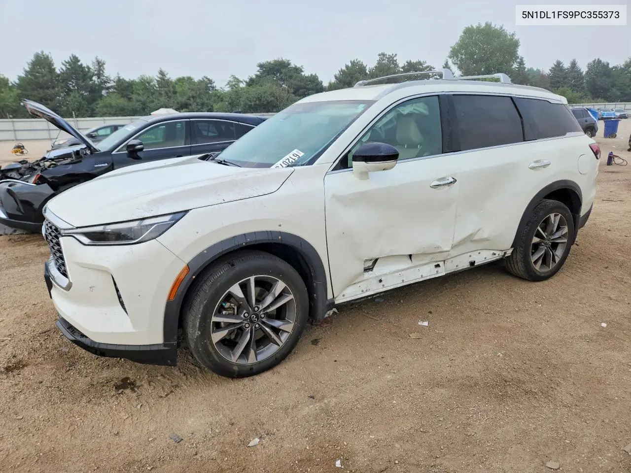 2023 Infiniti Qx60 Luxe VIN: 5N1DL1FS9PC355373 Lot: 61207516