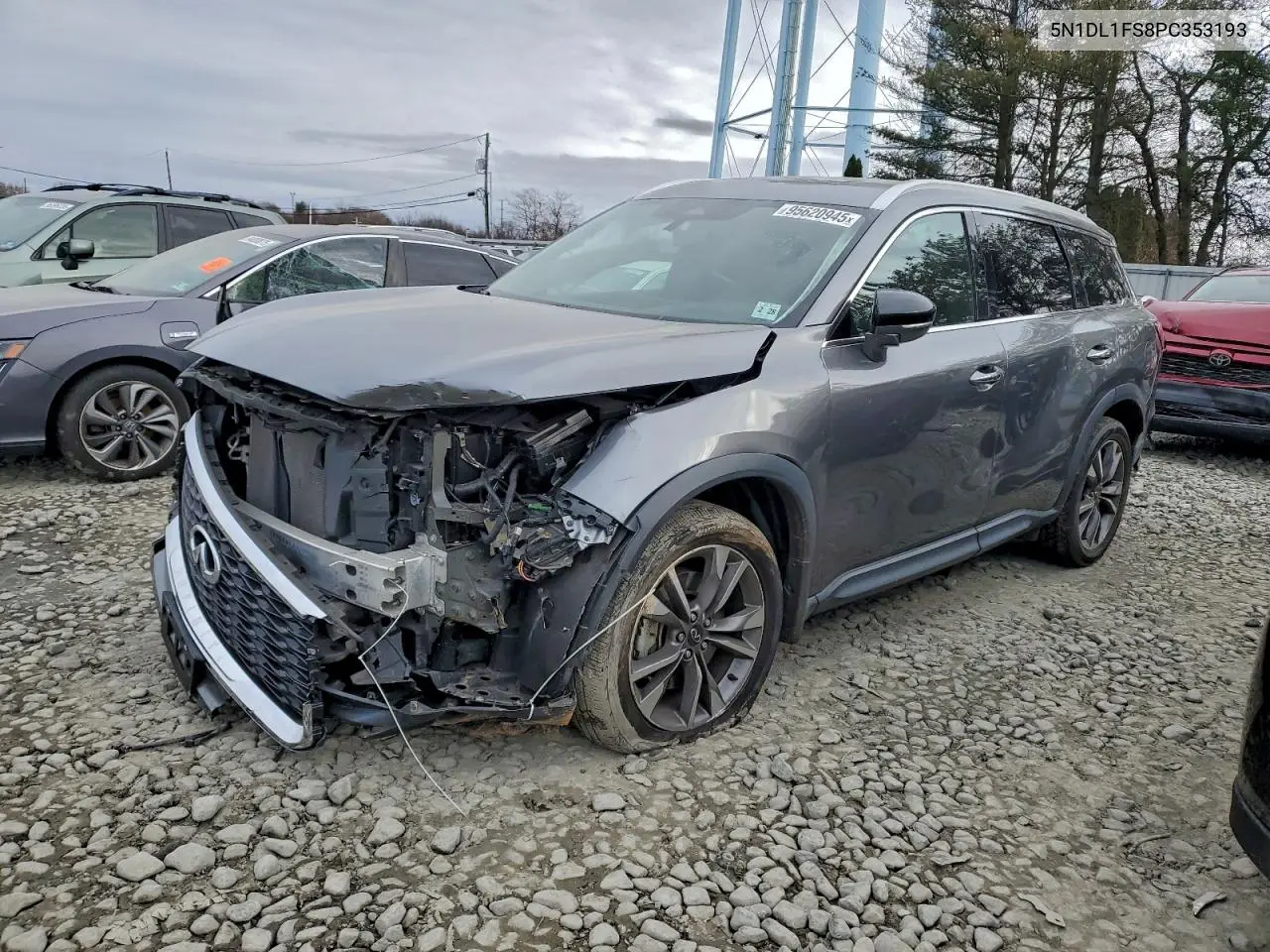 5N1DL1FS8PC353193 2023 Infiniti Qx60 Luxe