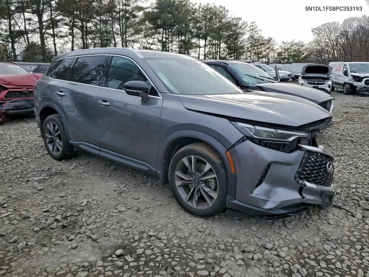 5N1DL1FS8PC353193 2023 Infiniti Qx60 Luxe