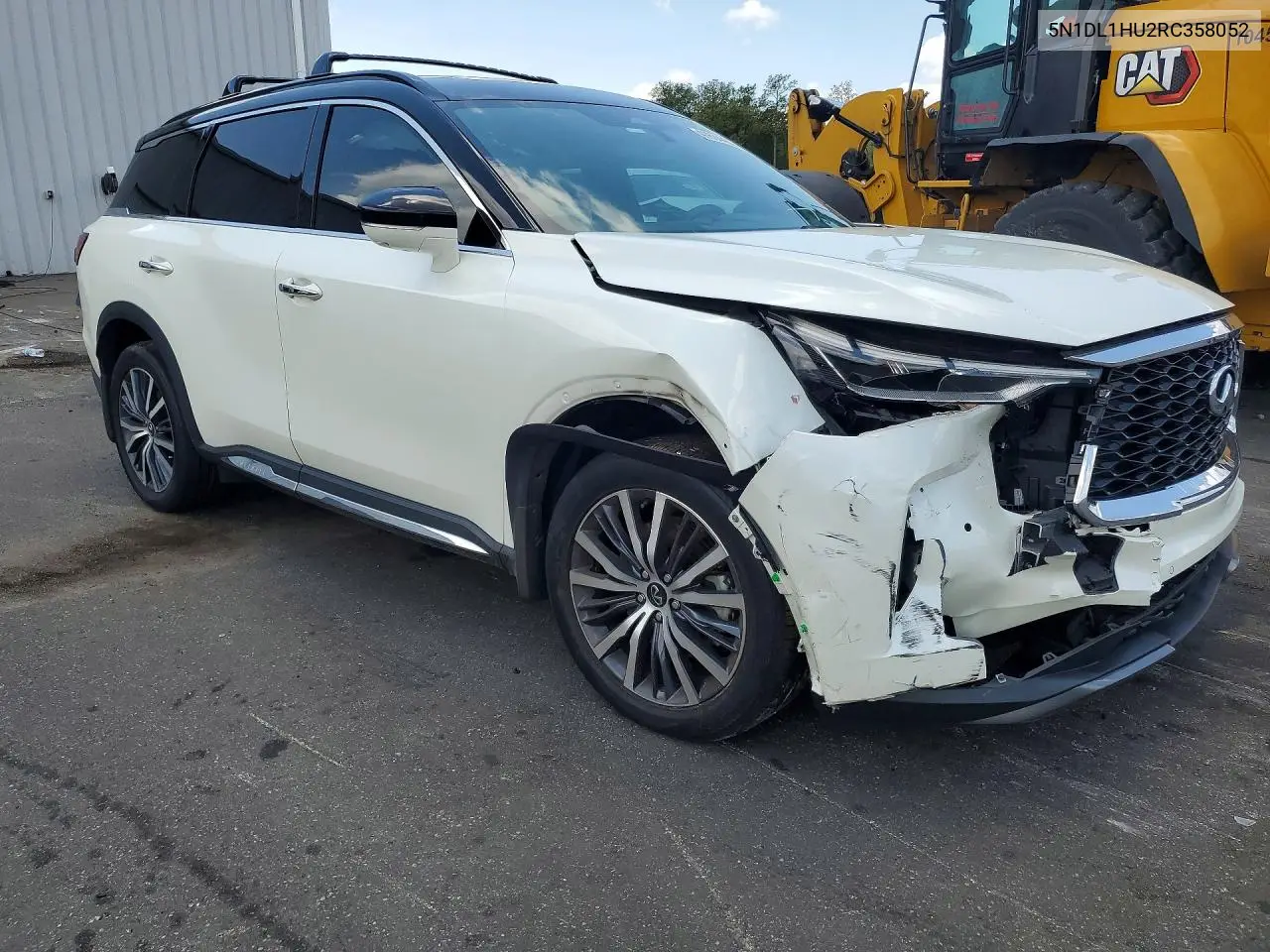 2024 Infiniti Qx60 Autograph VIN: 5N1DL1HU2RC358052 Lot: 41634486