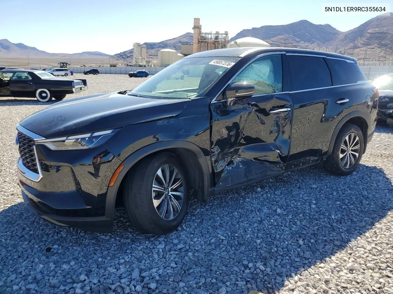 2024 Infiniti Qx60 Pure VIN: 5N1DL1ER9RC355634 Lot: 49857376