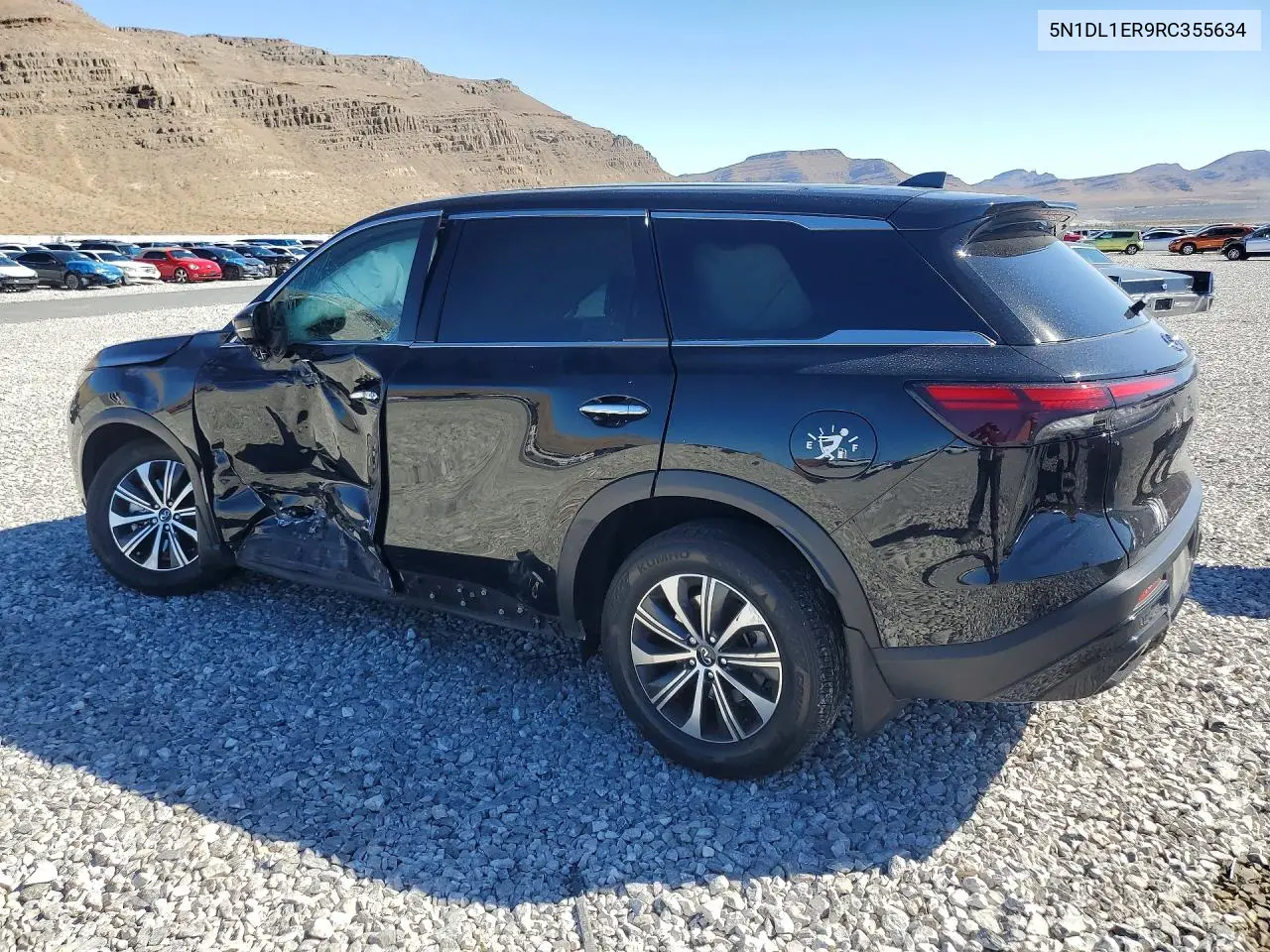2024 Infiniti Qx60 Pure VIN: 5N1DL1ER9RC355634 Lot: 49857376