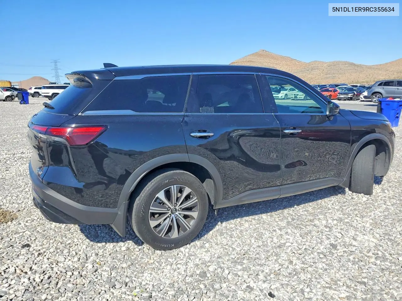 2024 Infiniti Qx60 Pure VIN: 5N1DL1ER9RC355634 Lot: 49857376