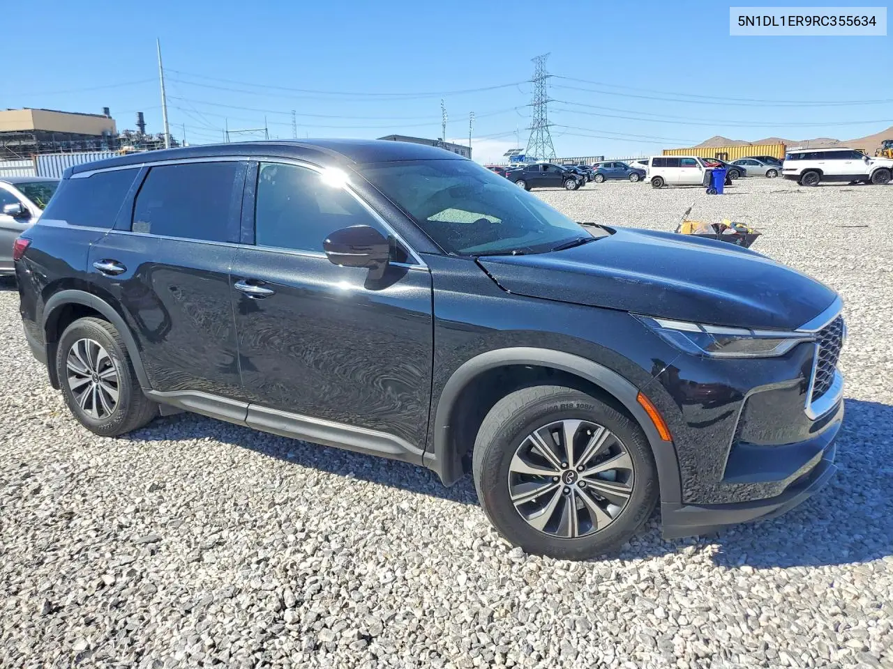 2024 Infiniti Qx60 Pure VIN: 5N1DL1ER9RC355634 Lot: 49857376