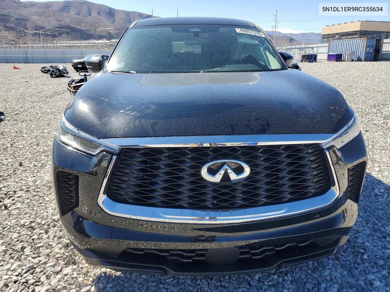 2024 Infiniti Qx60 Pure VIN: 5N1DL1ER9RC355634 Lot: 49857376