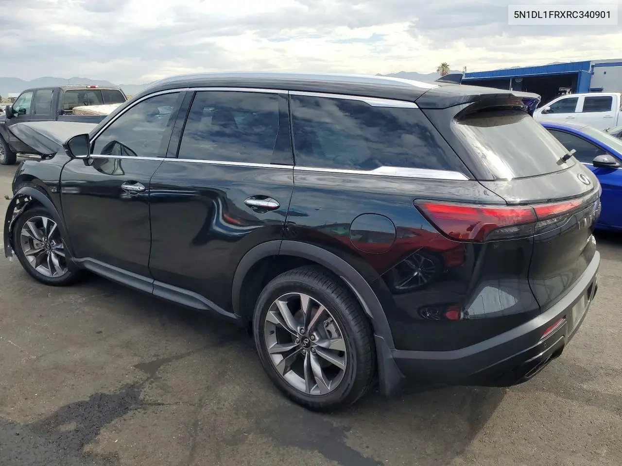 2024 Infiniti Qx60 Luxe VIN: 5N1DL1FRXRC340901 Lot: 60370826