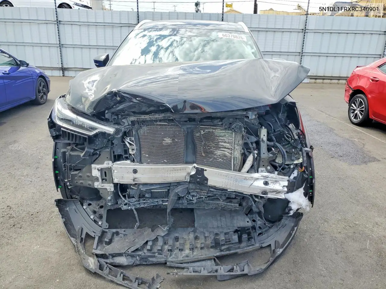 2024 Infiniti Qx60 Luxe VIN: 5N1DL1FRXRC340901 Lot: 60370826